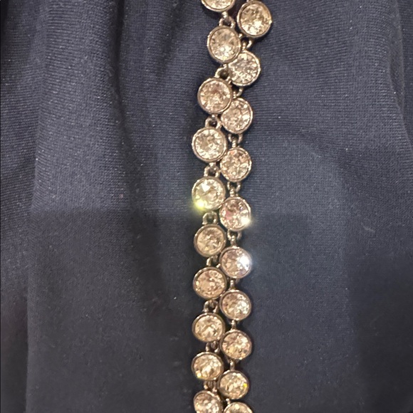 Givenchy Rose Gold-Tone Swarovski Crystal Necklace - Picture 7 of 8